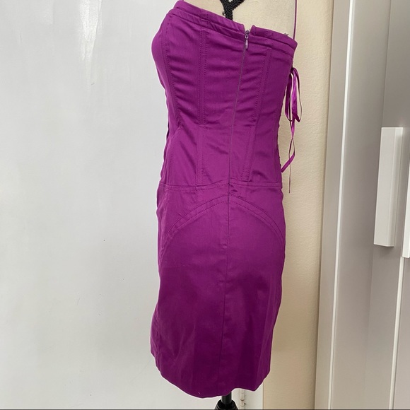 GUESS Corset Mini Dress Medium - Picture 4 of 6